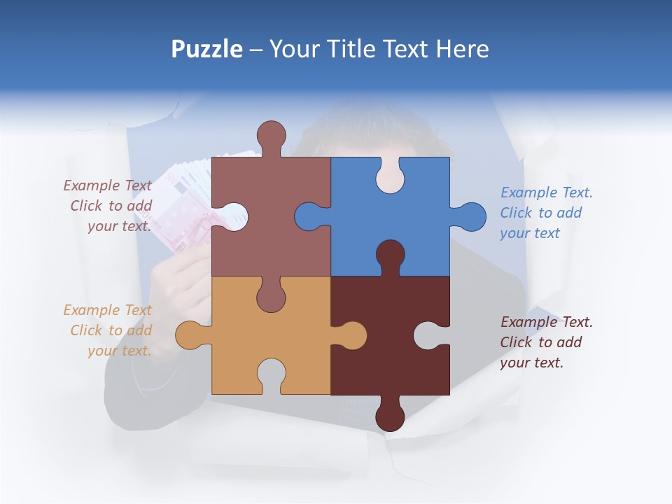 Hand Business Man PowerPoint Template