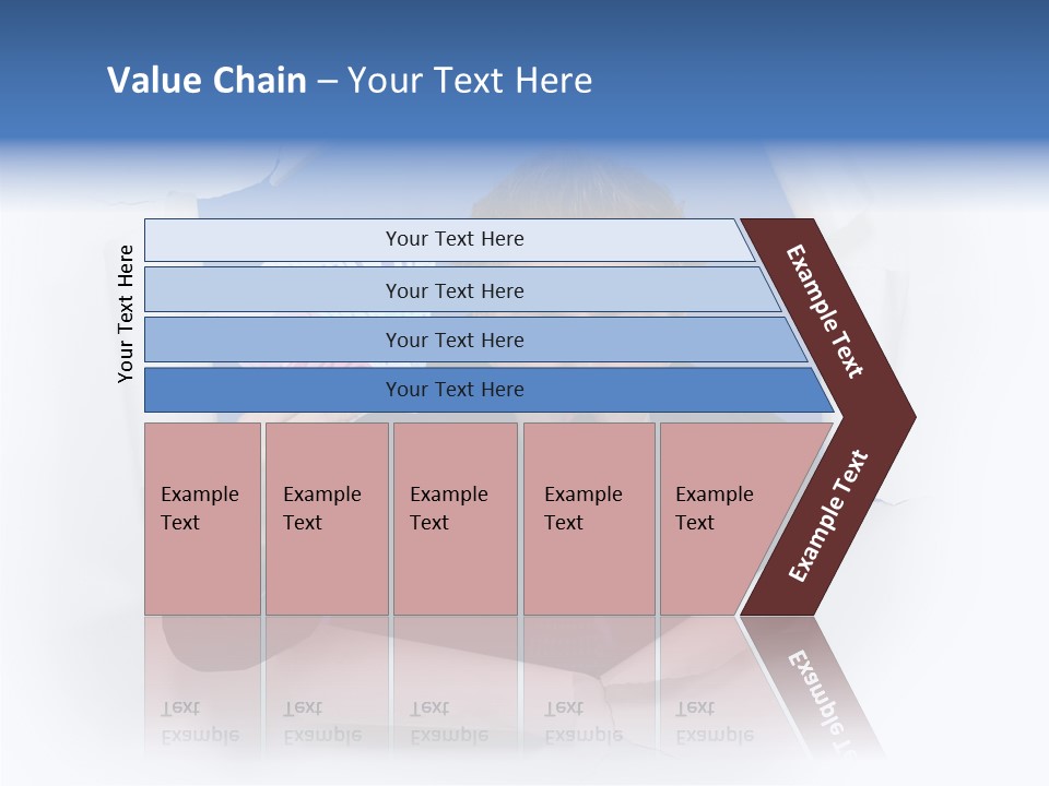 Hand Business Man PowerPoint Template
