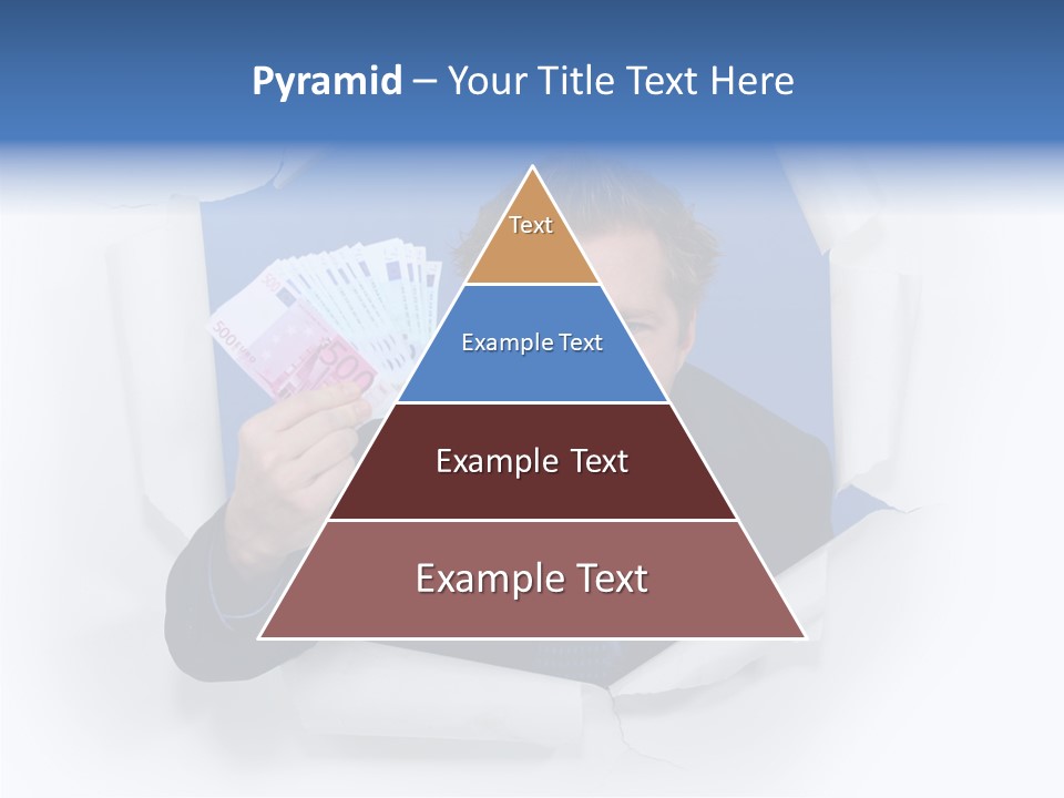 Hand Business Man PowerPoint Template