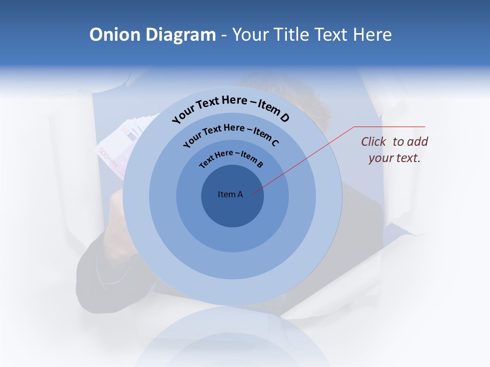 Hand Business Man PowerPoint Template
