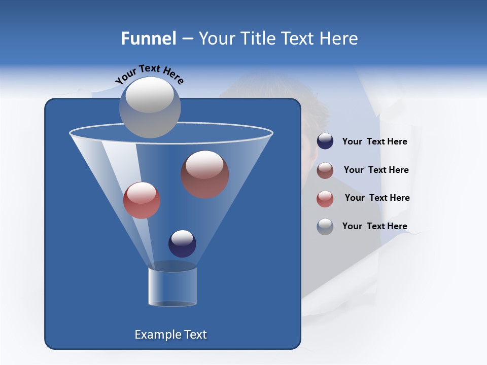 Hand Business Man PowerPoint Template