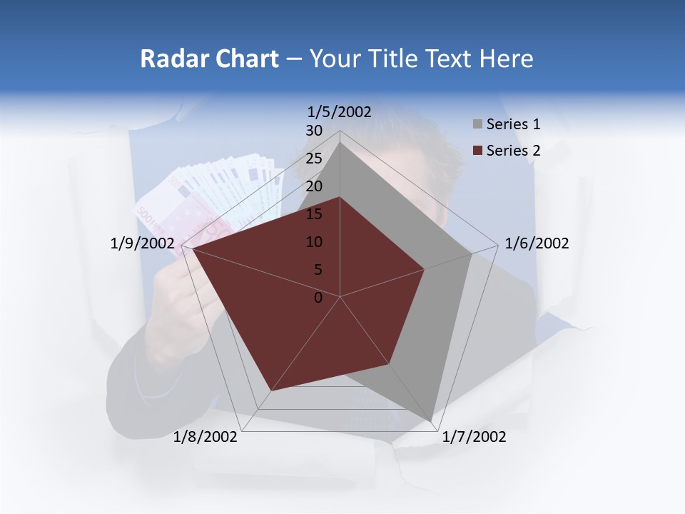 Hand Business Man PowerPoint Template