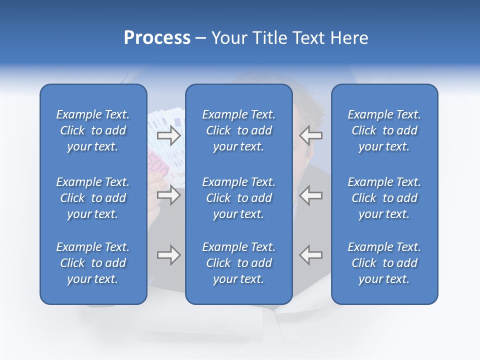 Hand Business Man PowerPoint Template