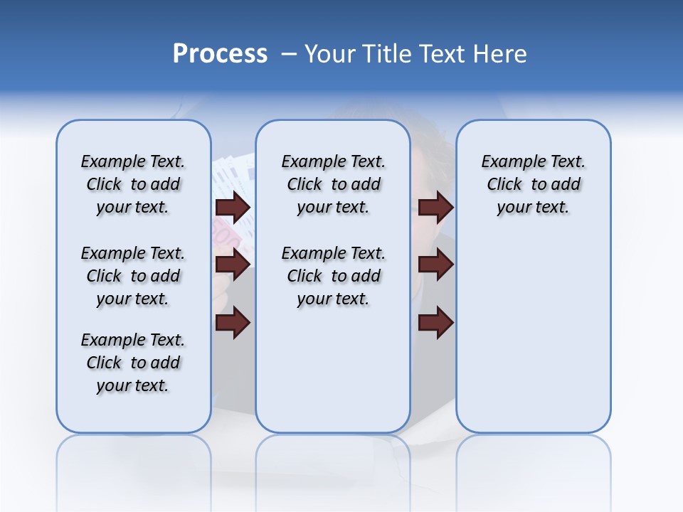 Hand Business Man PowerPoint Template