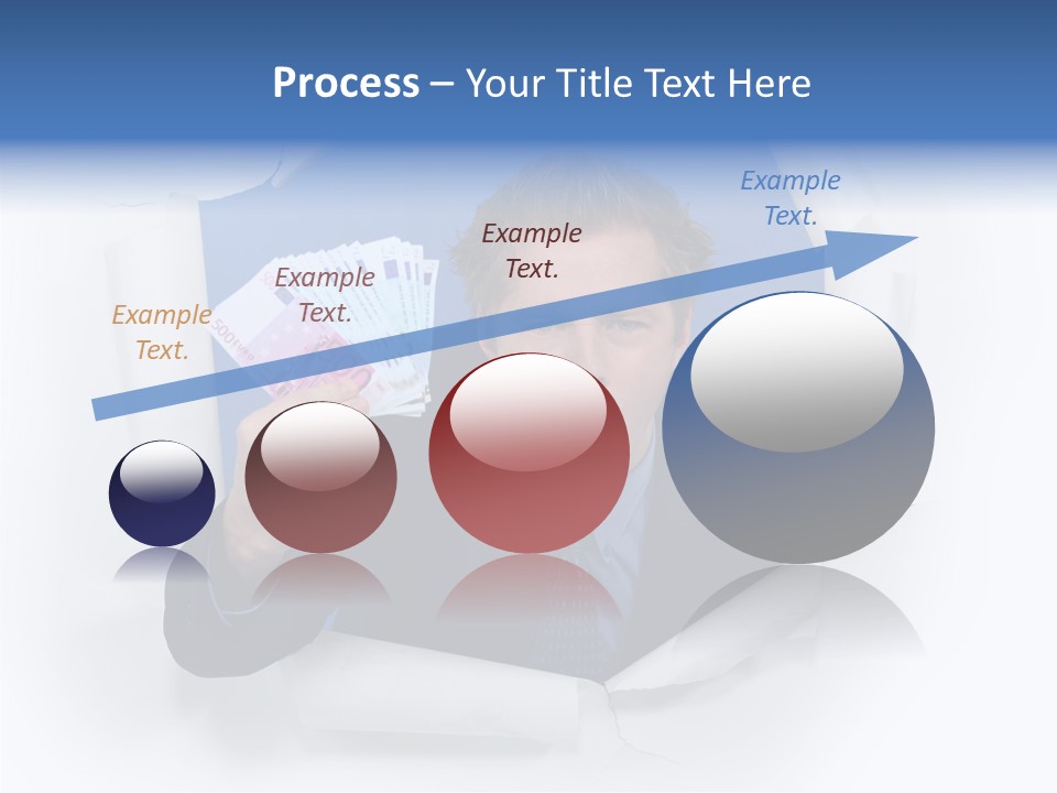 Hand Business Man PowerPoint Template