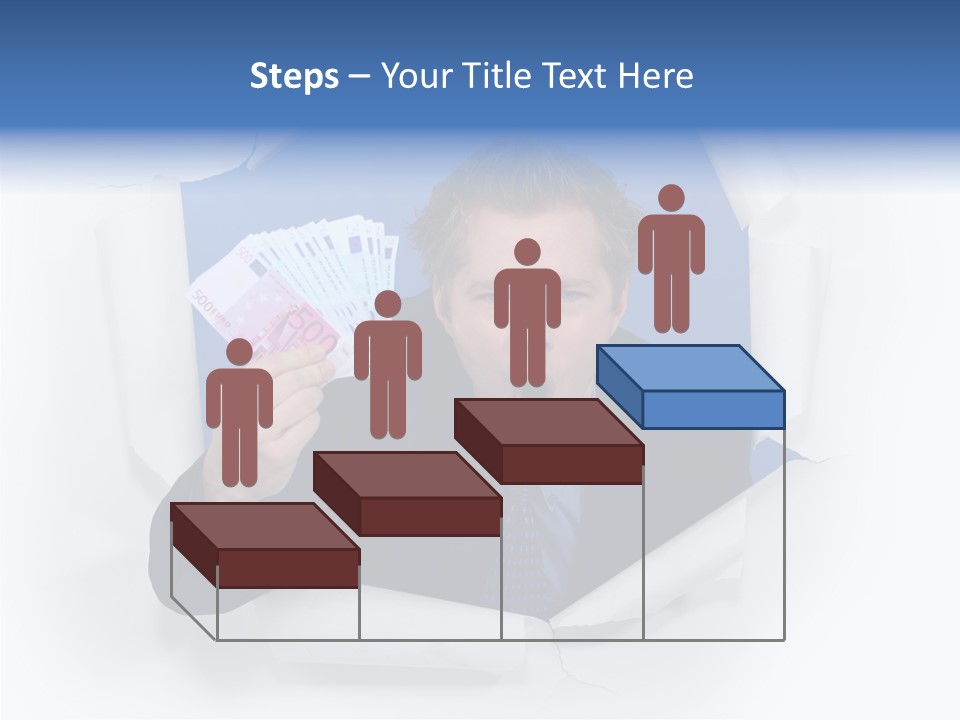 Hand Business Man PowerPoint Template