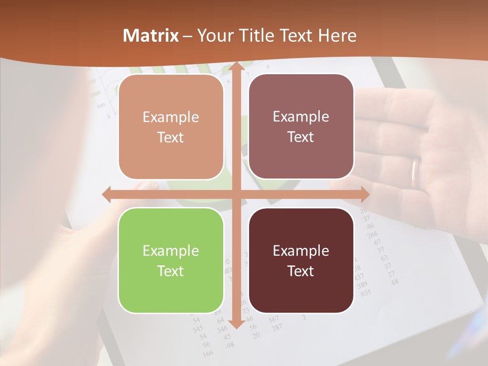 Analyzing Graph Trade PowerPoint Template