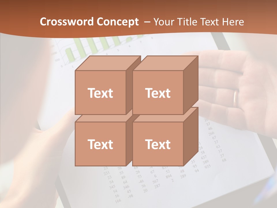 Analyzing Graph Trade PowerPoint Template