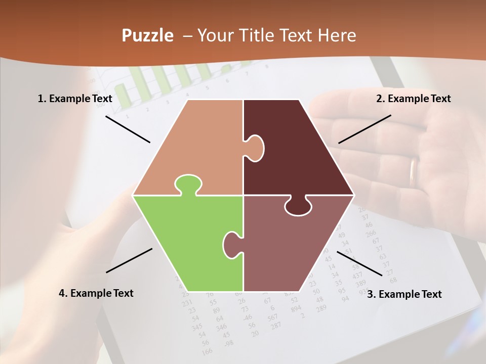 Analyzing Graph Trade PowerPoint Template