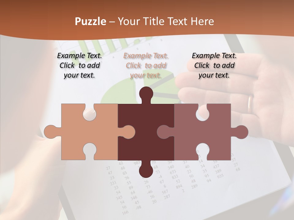 Analyzing Graph Trade PowerPoint Template