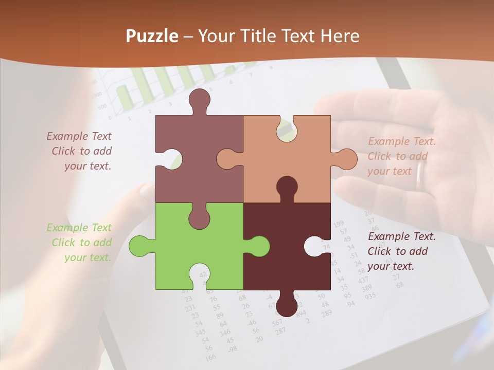 Analyzing Graph Trade PowerPoint Template