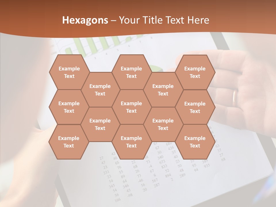 Analyzing Graph Trade PowerPoint Template