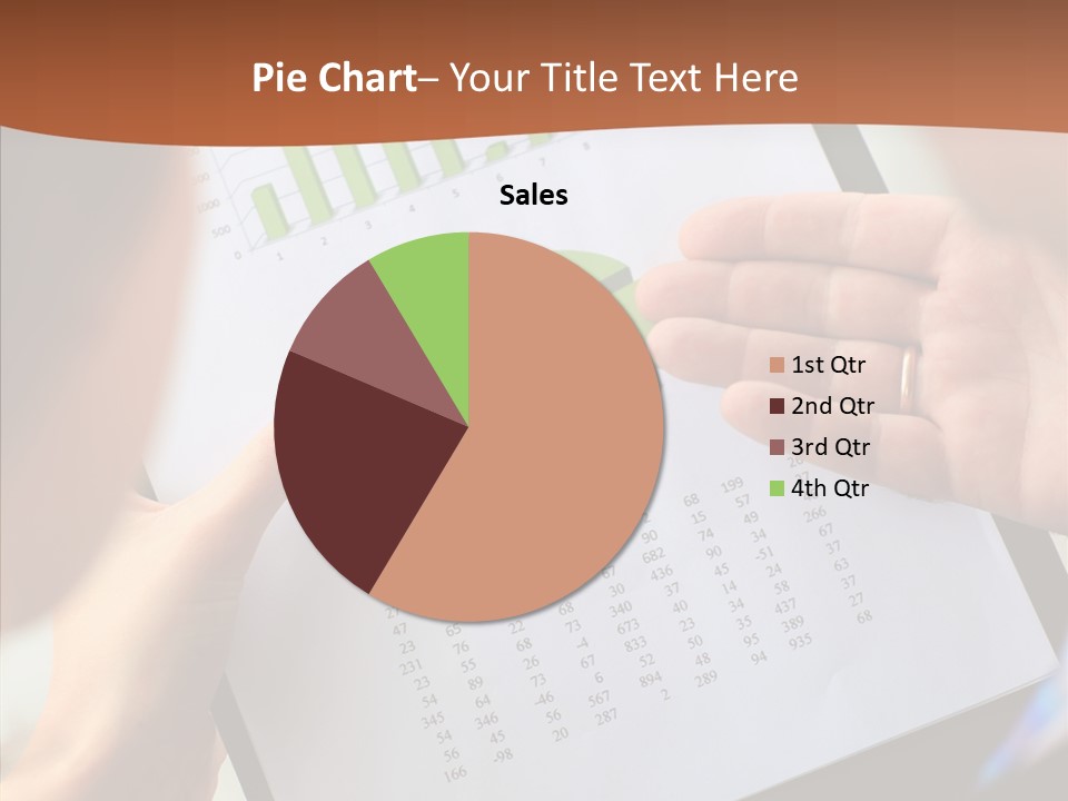 Analyzing Graph Trade PowerPoint Template