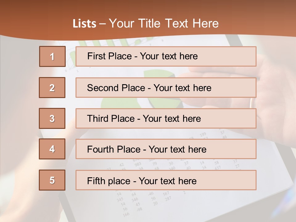 Analyzing Graph Trade PowerPoint Template