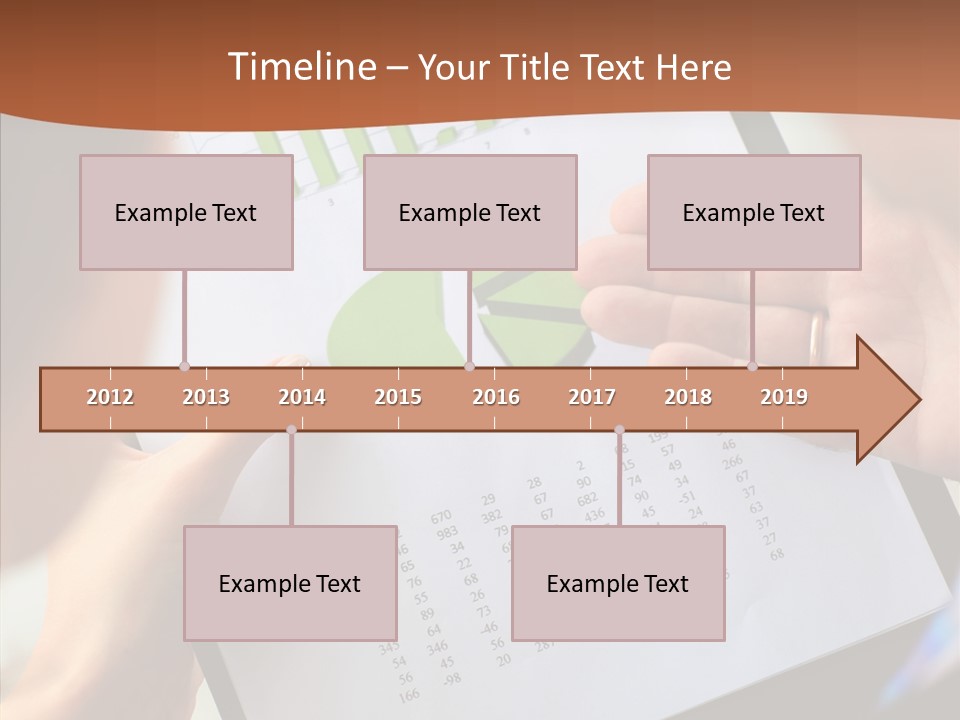 Analyzing Graph Trade PowerPoint Template