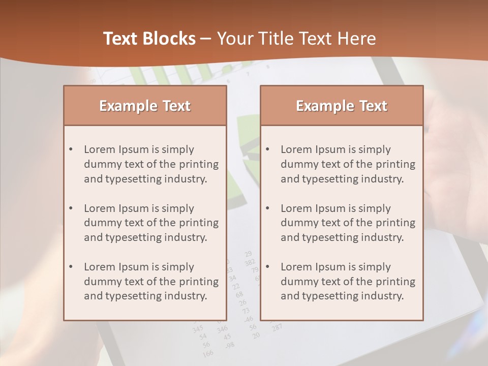 Analyzing Graph Trade PowerPoint Template