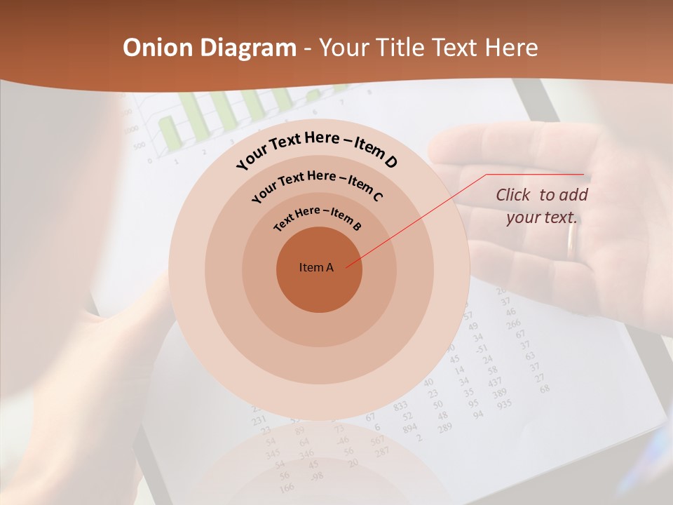 Analyzing Graph Trade PowerPoint Template