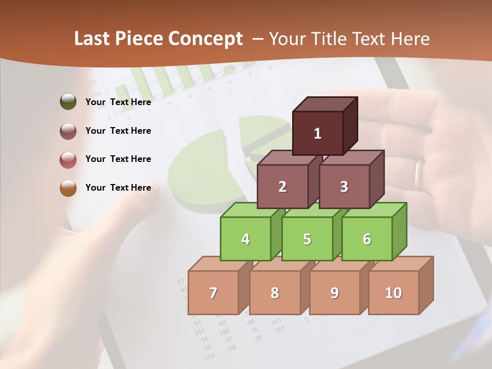 Analyzing Graph Trade PowerPoint Template