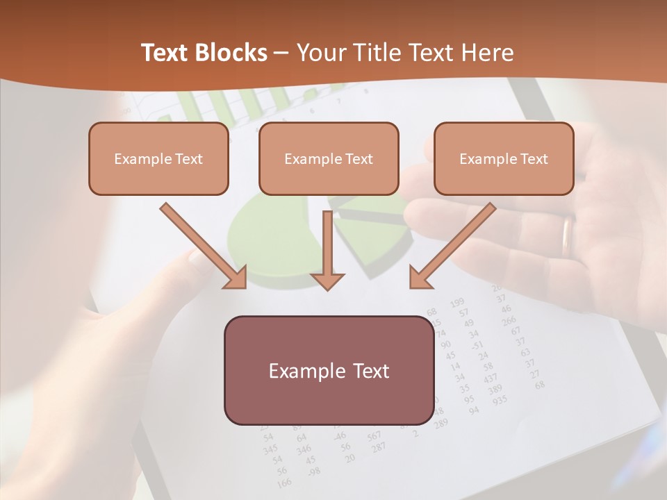 Analyzing Graph Trade PowerPoint Template