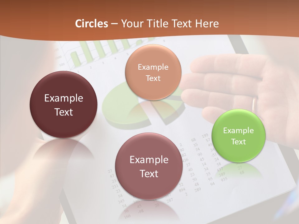 Analyzing Graph Trade PowerPoint Template