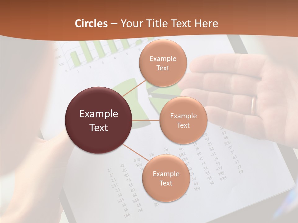 Analyzing Graph Trade PowerPoint Template