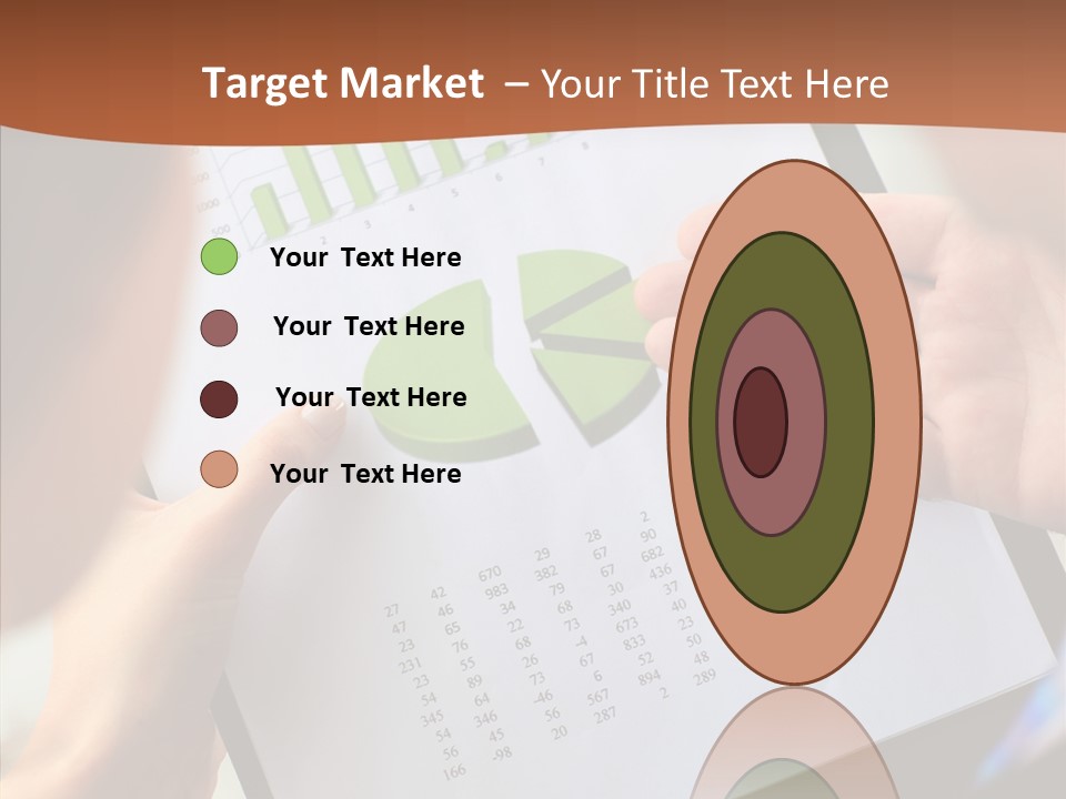 Analyzing Graph Trade PowerPoint Template