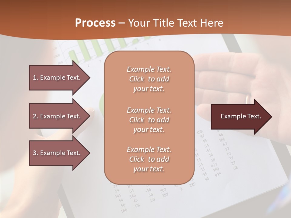 Analyzing Graph Trade PowerPoint Template