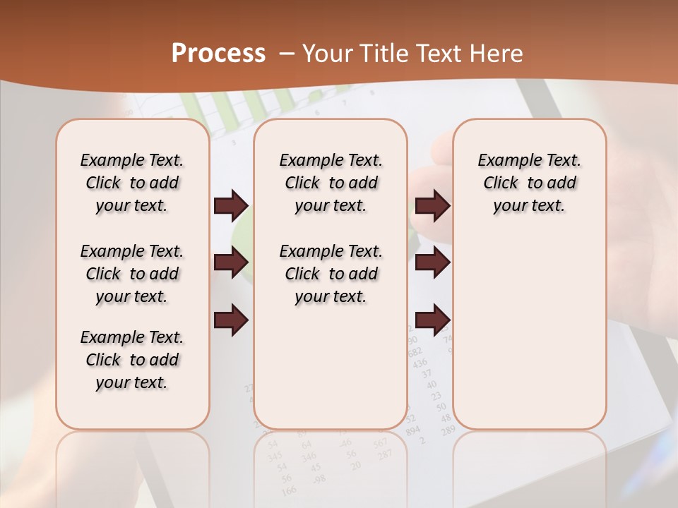 Analyzing Graph Trade PowerPoint Template