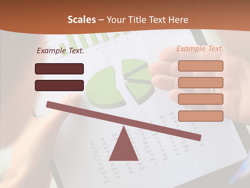 Analyzing Graph Trade PowerPoint Template