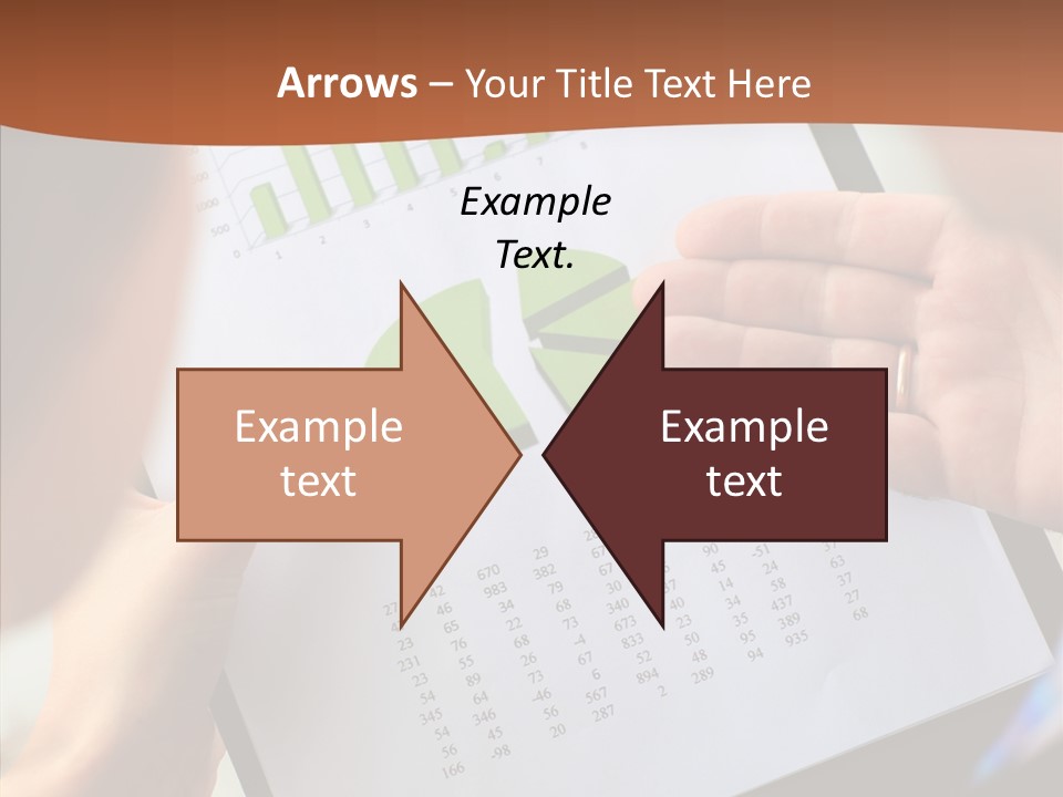 Analyzing Graph Trade PowerPoint Template