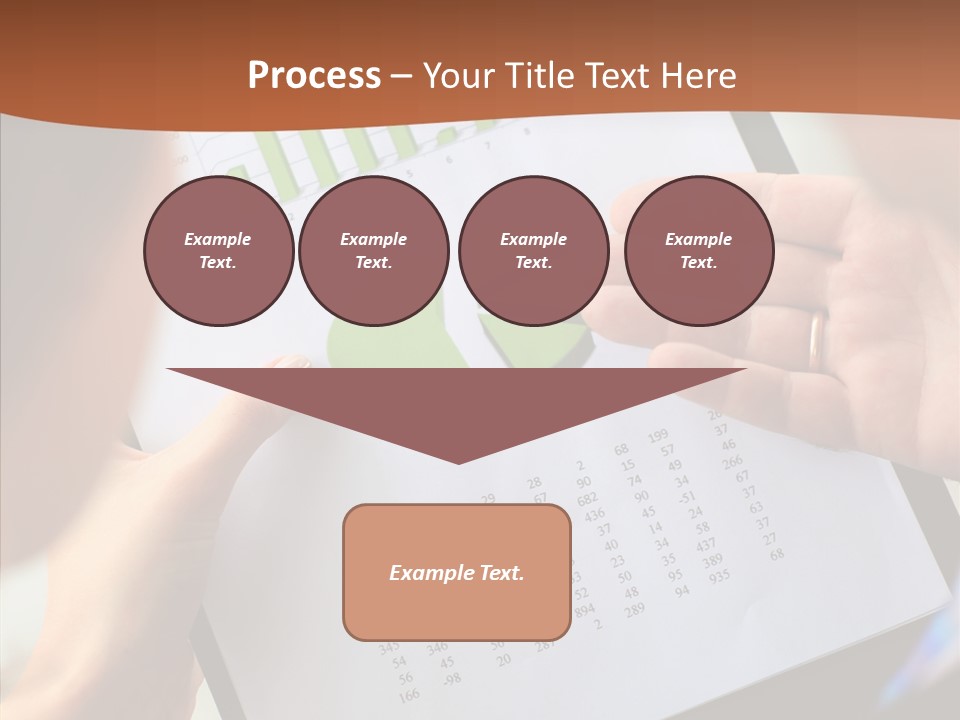 Analyzing Graph Trade PowerPoint Template