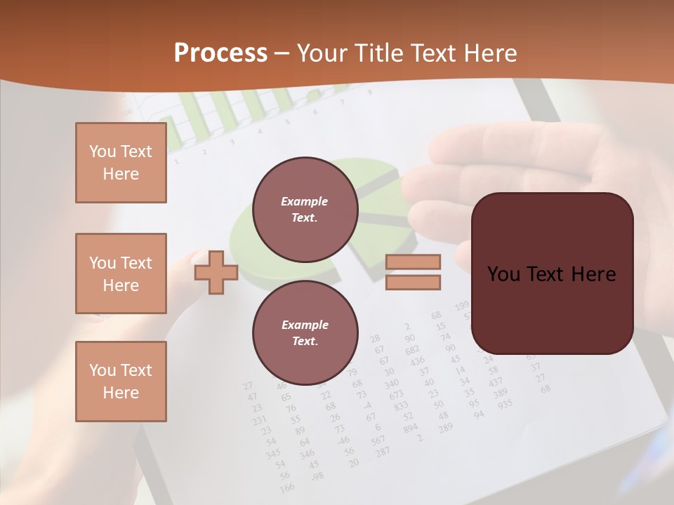 Analyzing Graph Trade PowerPoint Template