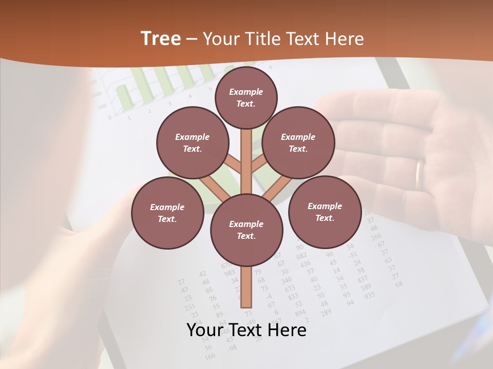 Analyzing Graph Trade PowerPoint Template