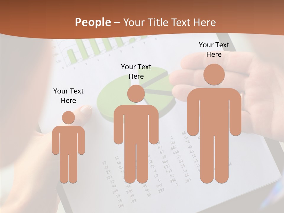 Analyzing Graph Trade PowerPoint Template