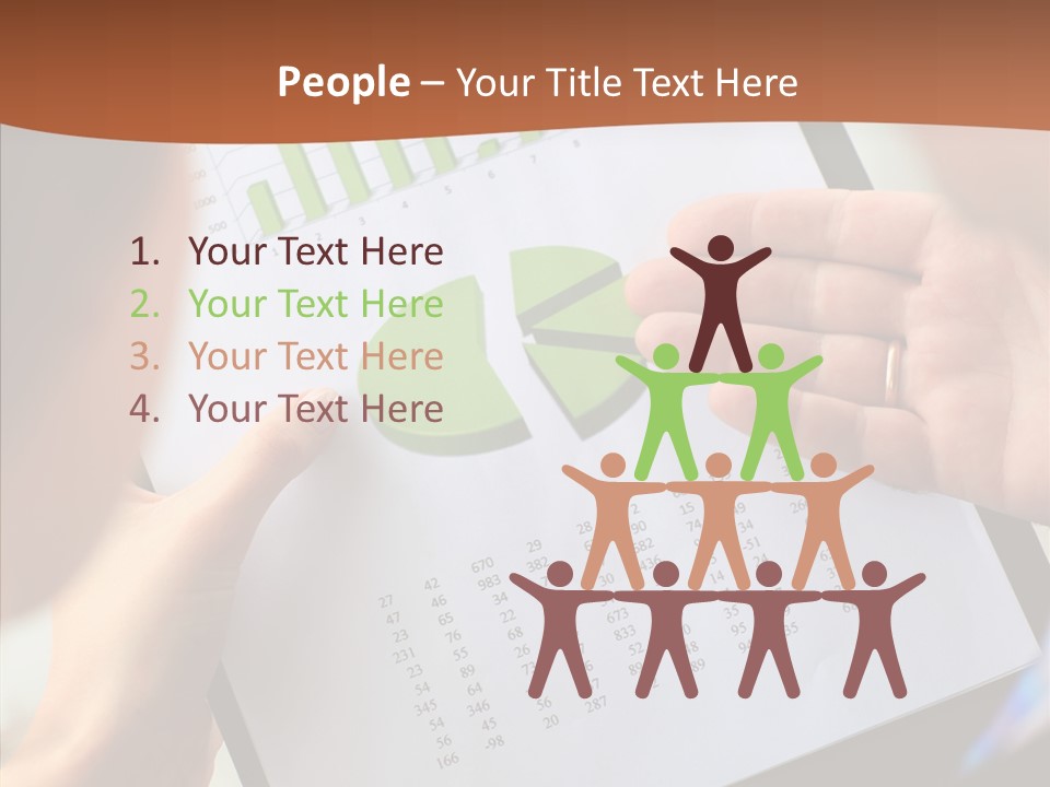 Analyzing Graph Trade PowerPoint Template