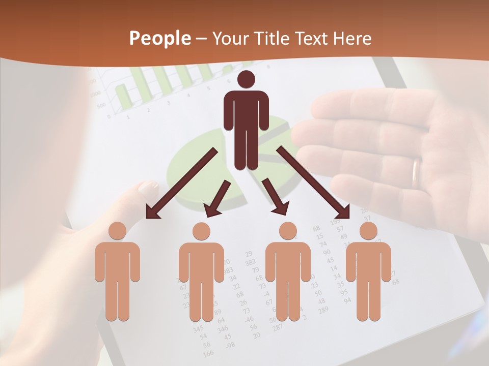 Analyzing Graph Trade PowerPoint Template