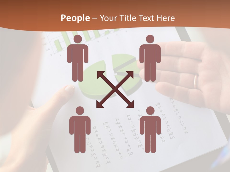 Analyzing Graph Trade PowerPoint Template