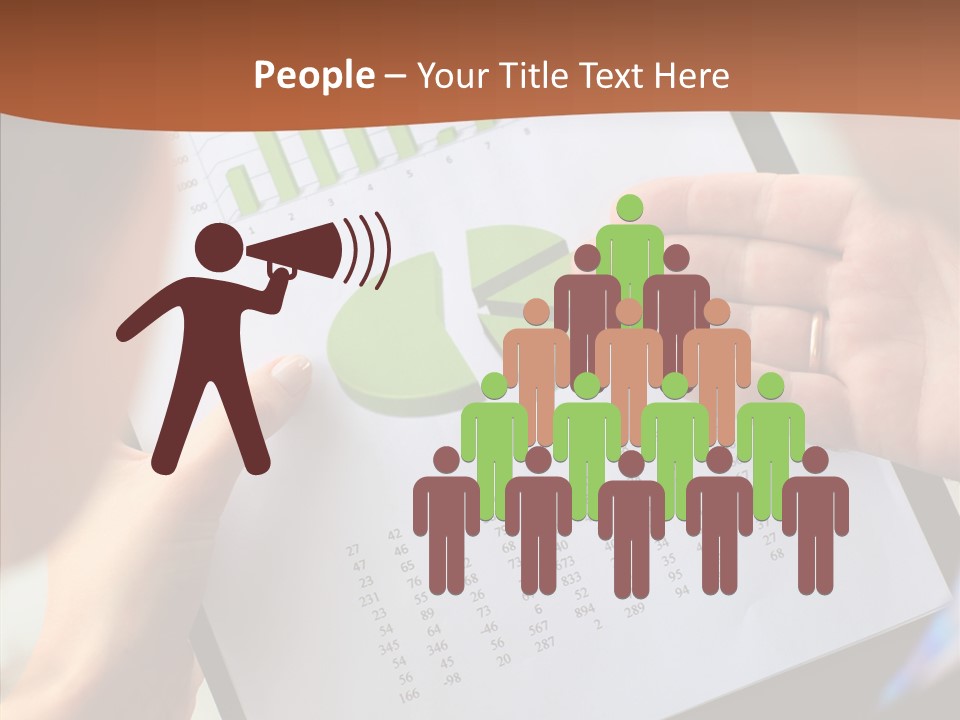 Analyzing Graph Trade PowerPoint Template