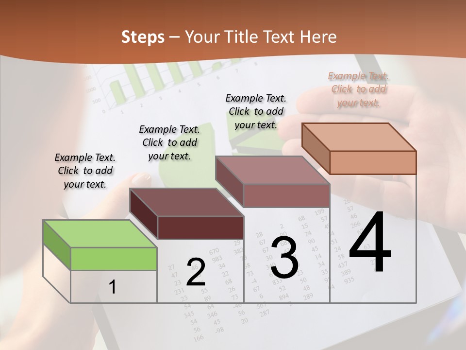 Analyzing Graph Trade PowerPoint Template