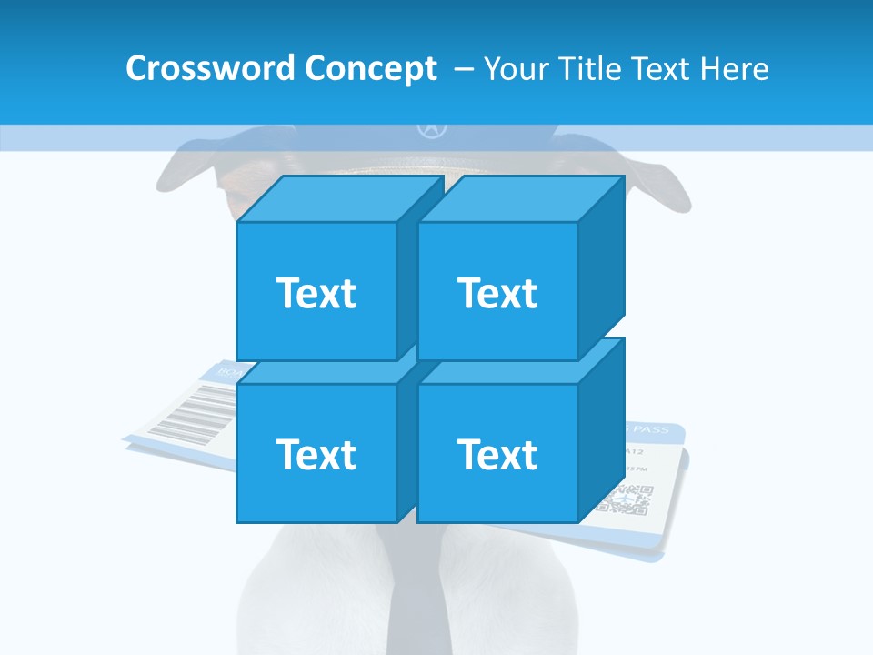 Flight Check In Minute PowerPoint Template