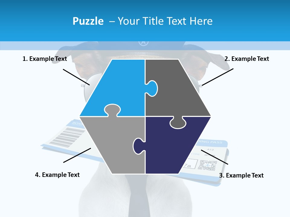Flight Check In Minute PowerPoint Template