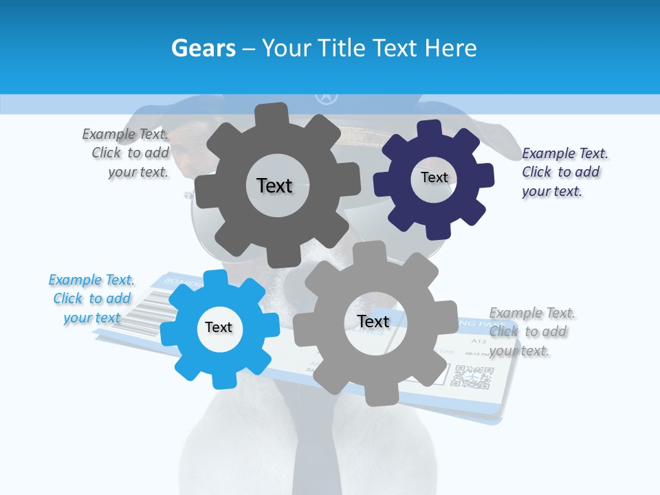 Flight Check In Minute PowerPoint Template