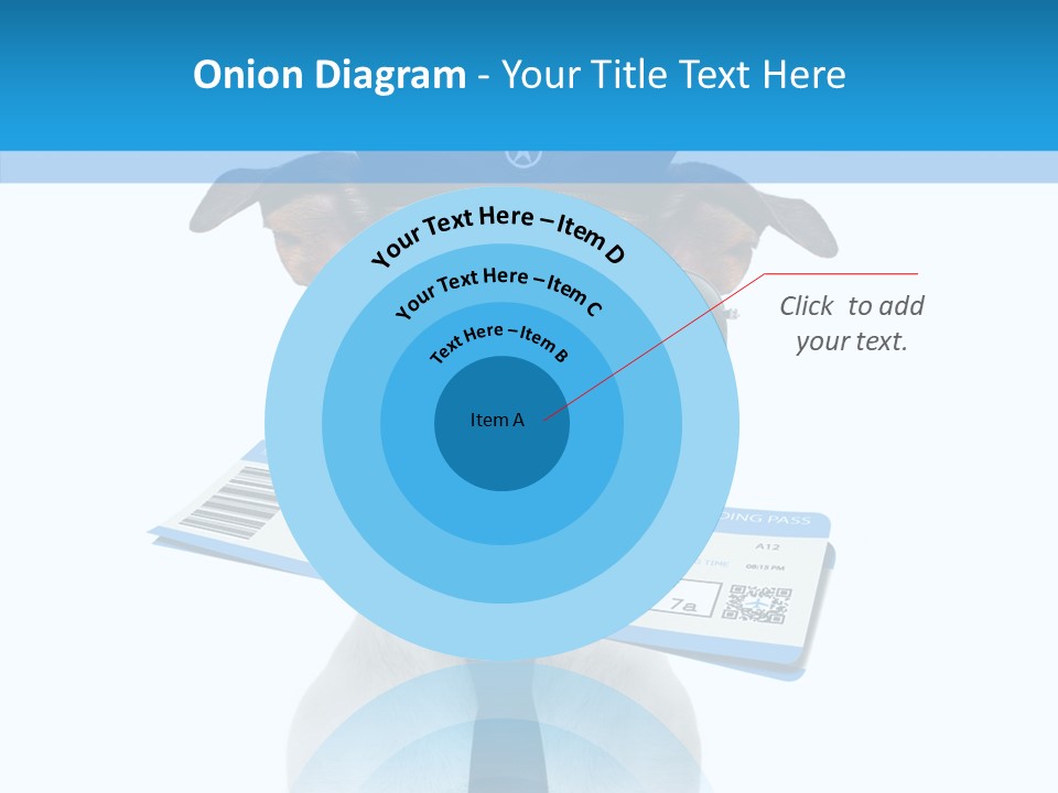 Flight Check In Minute PowerPoint Template