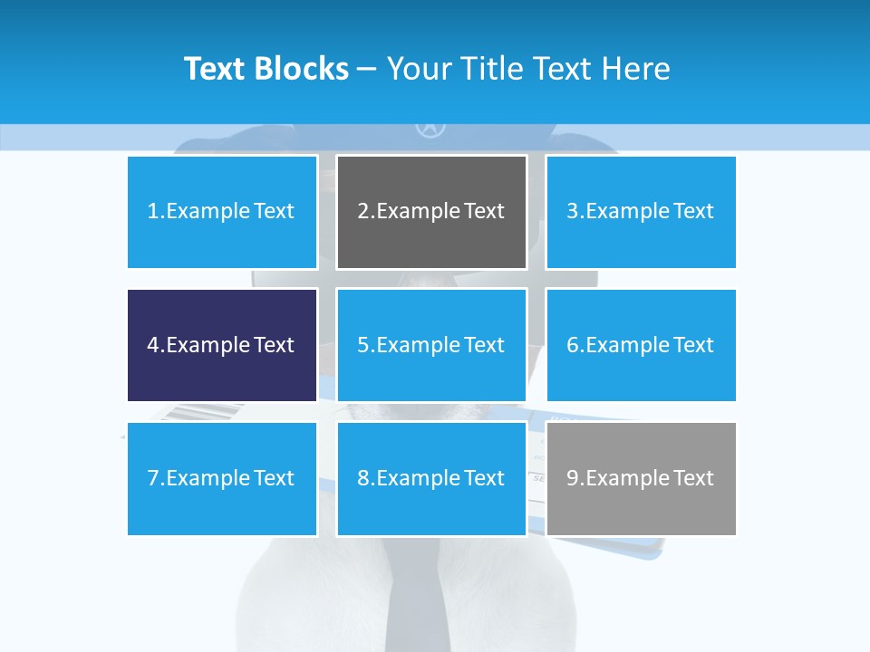 Flight Check In Minute PowerPoint Template