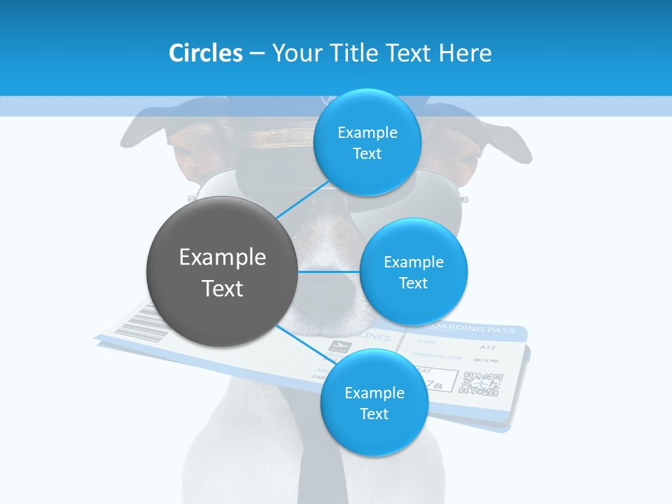 Flight Check In Minute PowerPoint Template