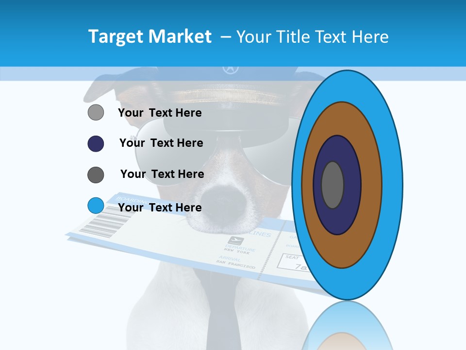 Flight Check In Minute PowerPoint Template