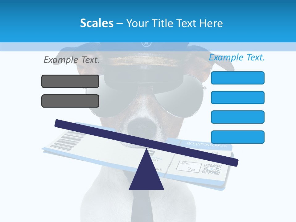 Flight Check In Minute PowerPoint Template