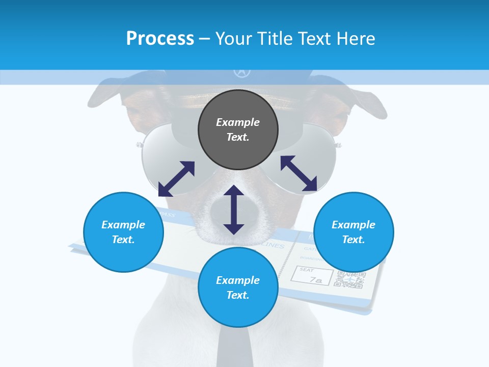 Flight Check In Minute PowerPoint Template