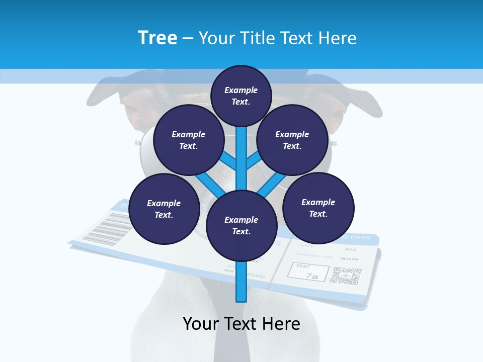 Flight Check In Minute PowerPoint Template