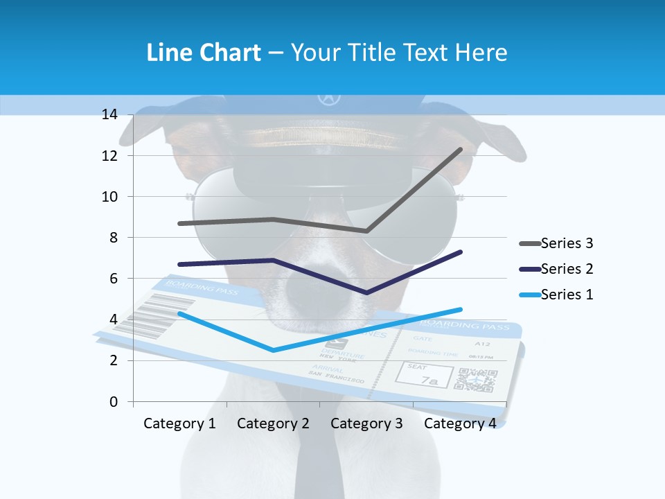 Flight Check In Minute PowerPoint Template